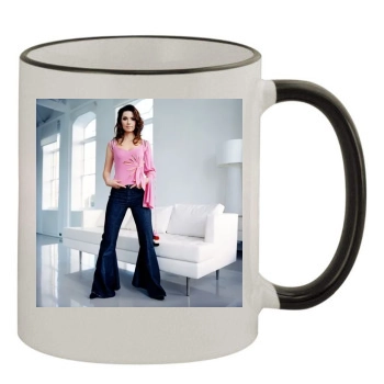 Shania Twain 11oz Colored Rim & Handle Mug