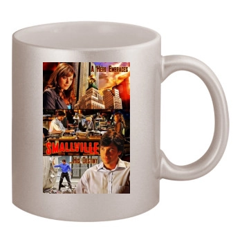 Smallville (2001) 11oz Metallic Silver Mug