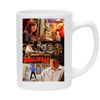 Smallville (2001) 14oz White Statesman Mug