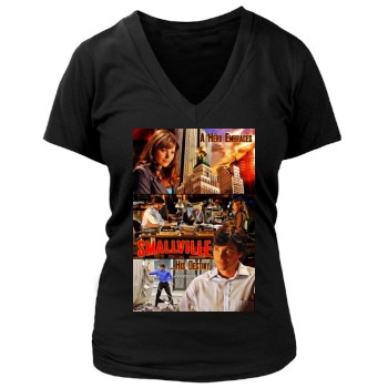 Smallville (2001) Women's Deep V-Neck TShirt