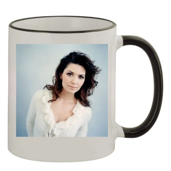 Shania Twain 11oz Colored Rim & Handle Mug