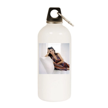 Shania Twain White Water Bottle With Carabiner