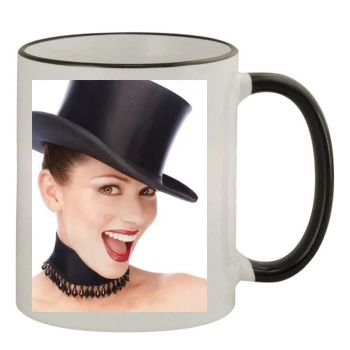 Shania Twain 11oz Colored Rim & Handle Mug