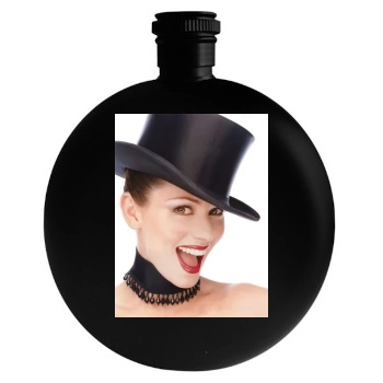 Shania Twain Round Flask