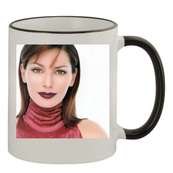 Shania Twain 11oz Colored Rim & Handle Mug