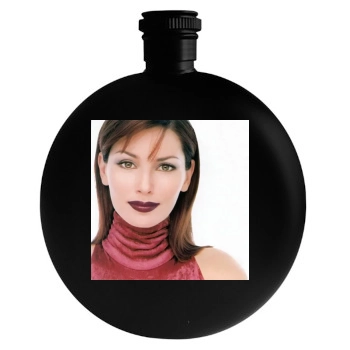 Shania Twain Round Flask