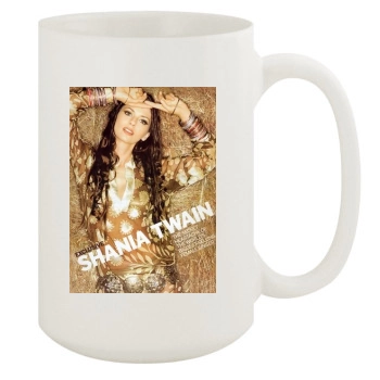 Shania Twain 15oz White Mug