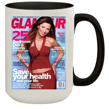 Shania Twain 15oz Colored Inner & Handle Mug