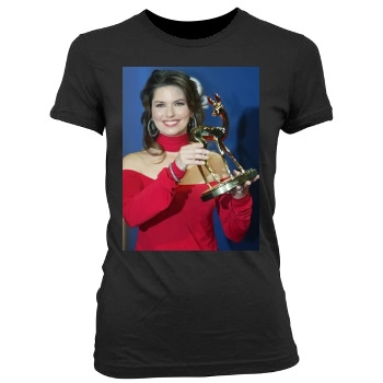 Shania Twain Women's Junior Cut Crewneck T-Shirt