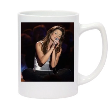 Shania Twain 14oz White Statesman Mug