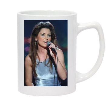 Shania Twain 14oz White Statesman Mug