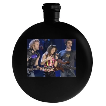 Shania Twain Round Flask