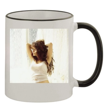 Shania Twain 11oz Colored Rim & Handle Mug