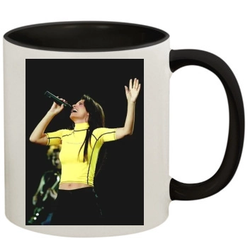 Shania Twain 11oz Colored Inner & Handle Mug