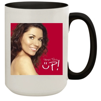 Shania Twain 15oz Colored Inner & Handle Mug