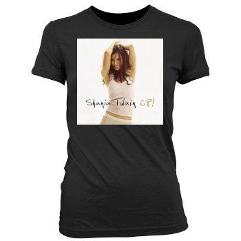 Shania Twain Women's Junior Cut Crewneck T-Shirt