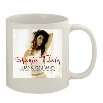 Shania Twain 11oz White Mug