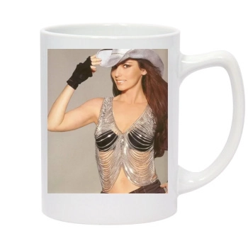 Shania Twain 14oz White Statesman Mug