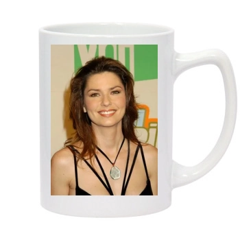 Shania Twain 14oz White Statesman Mug