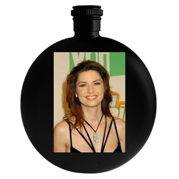 Shania Twain Round Flask