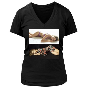 For Joseph Pongwattana Women's Deep V-Neck TShirt