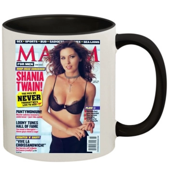 Shania Twain 11oz Colored Inner & Handle Mug