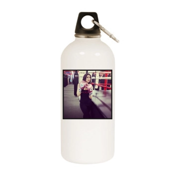 For Joseph Pongwattana White Water Bottle With Carabiner