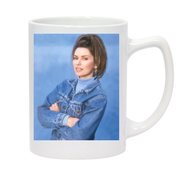 Shania Twain 14oz White Statesman Mug