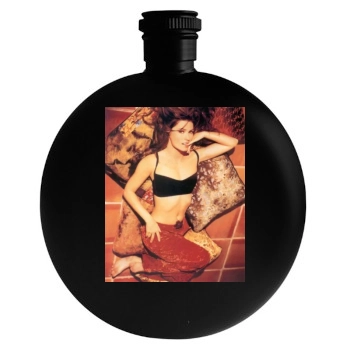 Shania Twain Round Flask