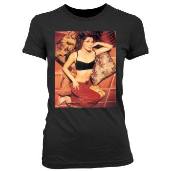 Shania Twain Women's Junior Cut Crewneck T-Shirt