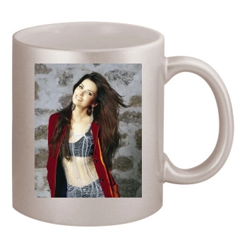 Shania Twain 11oz Metallic Silver Mug