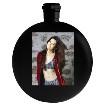 Shania Twain Round Flask