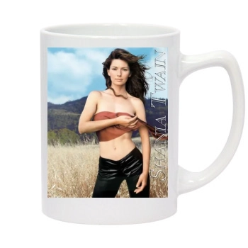 Shania Twain 14oz White Statesman Mug