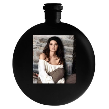 Shania Twain Round Flask