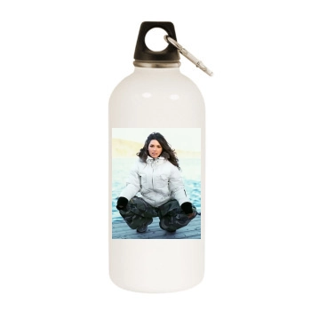 Shania Twain White Water Bottle With Carabiner