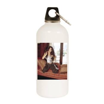 Shania Twain White Water Bottle With Carabiner