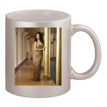 Shania Twain 11oz Metallic Silver Mug