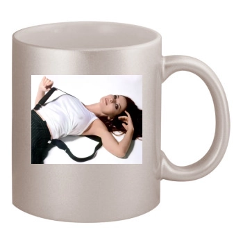 Shania Twain 11oz Metallic Silver Mug