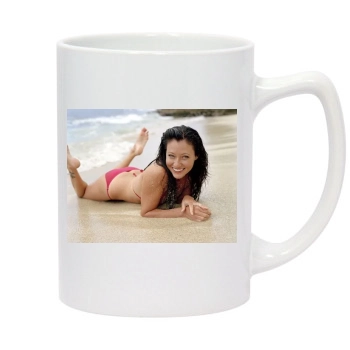 Shannen Doherty 14oz White Statesman Mug