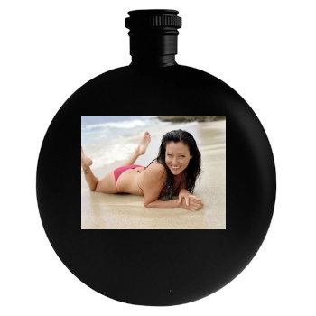 Shannen Doherty Round Flask