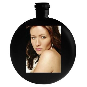 Shannen Doherty Round Flask