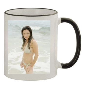 Shannen Doherty 11oz Colored Rim & Handle Mug