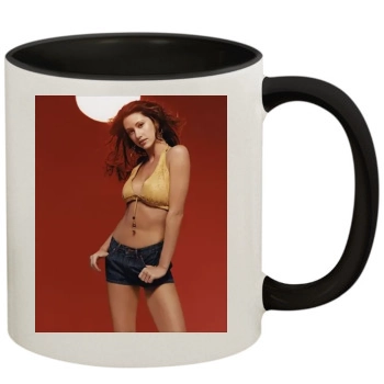 Shannon Elizabeth 11oz Colored Inner & Handle Mug