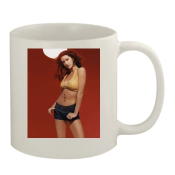 Shannon Elizabeth 11oz White Mug