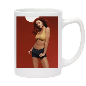 Shannon Elizabeth 14oz White Statesman Mug