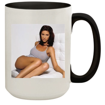 Shannon Elizabeth 15oz Colored Inner & Handle Mug