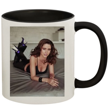 Shannon Elizabeth 11oz Colored Inner & Handle Mug