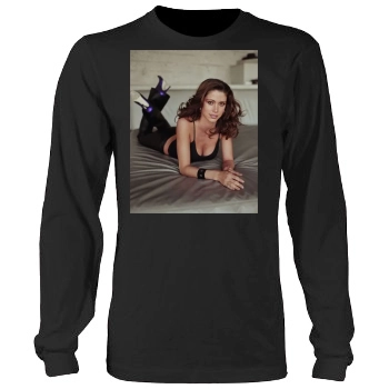 Shannon Elizabeth Men's Heavy Long Sleeve TShirt