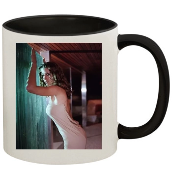 Shannon Elizabeth 11oz Colored Inner & Handle Mug