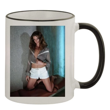 Shannon Elizabeth 11oz Colored Rim & Handle Mug